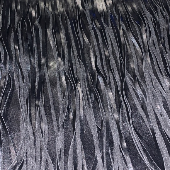 Large Faux Leather Victoria’s Secret Fringe Tote - Picture 8 of 12